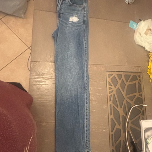 Hollister High Rise Straight Jeans 1R - Picture 3 of 5